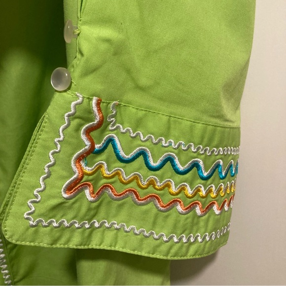 Bob Mackie embroidered blouse - Picture 4 of 7